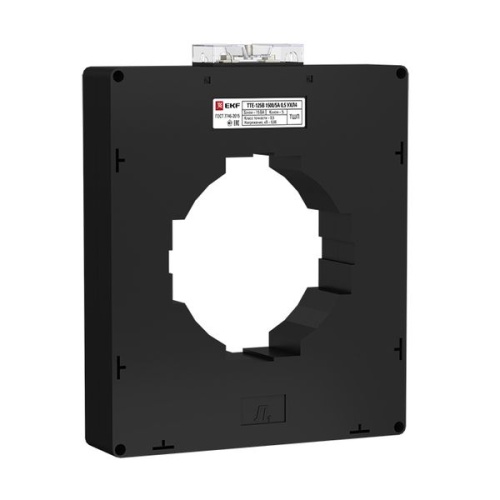 Трансформатор тока ТТЕ-125-1500/5А класс точности 0,5 (большой корпус) EKF PROxima | код tte-125B-1500 | EKF