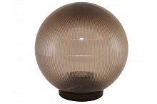 Светильник НТУ 02-100-355 шар дымчатый с огранкой d=350 мм TDM | код SQ0330-0604 | TDM