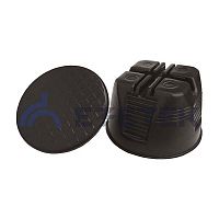 Держатель проводника круглого 8-10 мм для плоской мембранной кровли, пластик | код 91052-1 | ЕЗЕТЕК