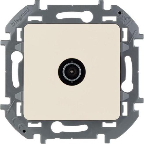 Розетка TV оконечная 10 дБ 5 862 мГц INSPIRIA слоновая кость | код 673871 | Legrand