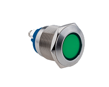 Сигнальная лампа IP67,зеленая, 220В AC, MT67-LED220G | код 107367 | MEYERTEC