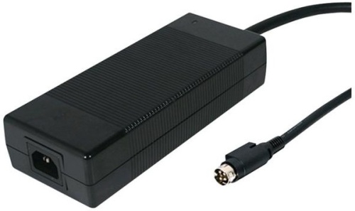 Адаптер настольный, AC-DC, ККМ, 180Вт, вход 90...264B AC 47...63 Гц, 127...370B DC, выход 54.4B/4A, изоляция 3000В AC, 210x85x46мм, -30...+60С, сетевой разъём IEC320-C14, выходной разъем KYCON KPPX-4P | код GC220A48-R7B | MeanWell