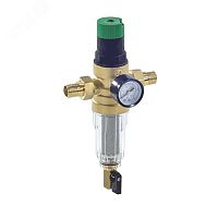 Фильтр сетчатый Ду 15 Ру16 T-образный муфтовый G1/2' НН (латунь) | код 036-1330 | Benarmo