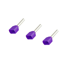 Наконечник штыревой втулочный изолированный (двойной) НШвИ (2) 2,5х10 (20шт) TDM | код SQ0568-0055 | TDM