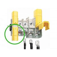 Крышка с предупреждающим знаком, для клемм WRT 120, цвет: желтый | код 07.431.7253.8 | Wieland