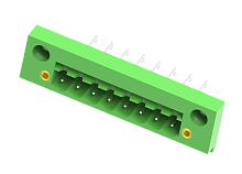 MC-PE5.08V16-F Разъём штекерный MC,шаг 5.08мм,16 конт., фланц.,зел., шт | код MC-PE5.08V16-F | SUPU