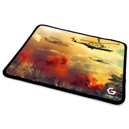 Коврик для мыши Gembird MP-GAME34, рисунок- вертолёты , размеры 250*200*3мм, ткань+резина, оверлок | код MP-GAME34 | Gembird