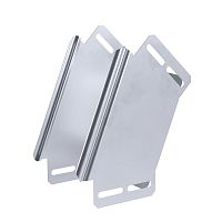 Угол вертикальный внешний 45 градусов Стандарт INOX (AISI 316) 100х100 Промрукав | код PR16.2930 | ПРОМРУКАВ