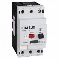 Силовой автомат для защиты электродвигателя ПРК80 25А 3P | код. 269959 | КЭАЗ 