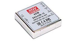 Источник питания DC-DC, 35Вт, выход 9…18В, выход 15В/0.26...2.67А, изоляция 1500В DC, вкл/выкл, рег. выхода ±10%, 50.8х50.8х11мм, -40С…+80С | код SKA40B-15 | MeanWell