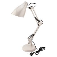 Светильник настольный REXANT Рубикон на металлической стойке с основанием, с цоколем Е27, 60 Вт, цвет лунный свет | код 603-1011 | REXANT