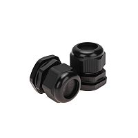 Кабельный ввод PG-29 (18-25 мм) черный | код 07-8029-1| REXANT