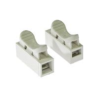 Самозажимная клемма RUICHI 021-1, 1-проводное соединение, 10 А, 1…6 мм?, PA66, нержавеющая сталь | код 108451 | Ruichi