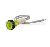 Арматура сигнальная жёлтая10мм с силиконовым проводом 12 В | код S100LS1 | EMAS