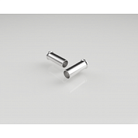 Наконечник кабельный, трубчатый, неизолированный, S=4мм, L=9мм | код 06.600.4527.0 | Wieland