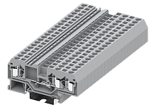 204954 Клемма ТА 1-2 плоско-пруж. зажим, сеч. 4мм2, син., шт | код 204954 | SUPU