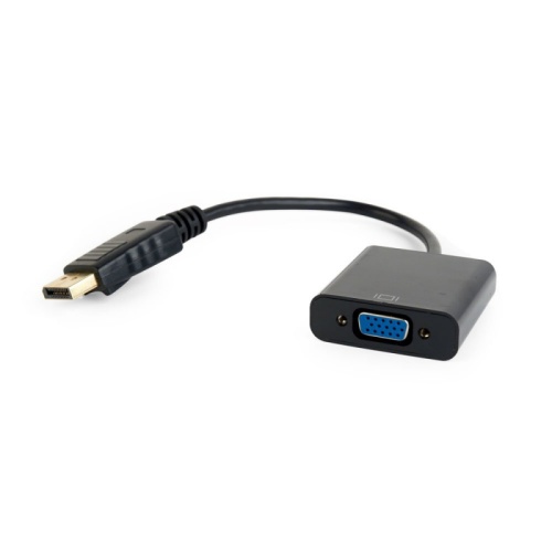 Переходник DisplayPort -> VGA Cablexpert A-DPM-VGAF-02, 20M/15F, кабель 15см, пакет | код A-DPM-VGAF-02 | Cablexpert