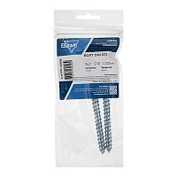 Шуруп DIN571 10х120 сантехнический, шестигранная головка (2шт) - пакет | код 103886 | Tech-KREP