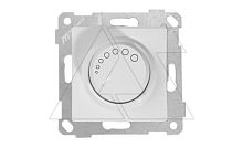 Rita - Светорегулятор (RL) с подсветкой, поворотный, 1000 Вт, белый | код 2200-444-0201 | Mutlusan