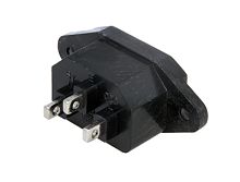 Сетевое гнездо на корпус REXANT | код 11-0002 | REXANT