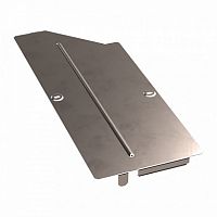 Крышка переходника правого Стандарт INOX (AISI 409) 500х400 Промрукав | код PR16.5915 | ПРОМРУКАВ