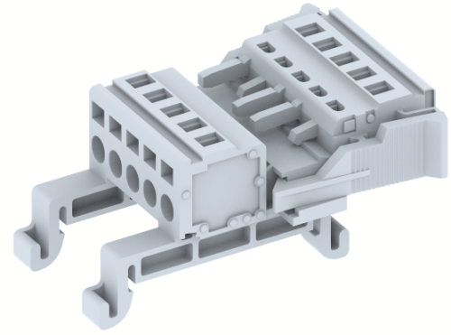 Разъем на 5 полюсов штепсельного типа, монтаж на DIN-рейку TS 35, шаг 5,08 мм DPSC5.08WF-5W(G) | код 2302030500 | Elmex Разъем на 5 полюсов штепсельного типа, монтаж на DIN-рейку TS 35, шаг 5,08 мм DPSC5.08WF-5W(G) | код 2302030500 | Elmex