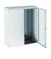 Шкаф компактный распределительный двухдверный сталь 08пс 1400х1000х400 IP55 RAL7035 ПРОВЕНТО | код MED 140.100.40| ПРОВЕНТО