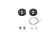 Комплект креплений PSO-01 S-2x1.0 м BLACK для подвесного монтажа | код 5052314 | JazzWay