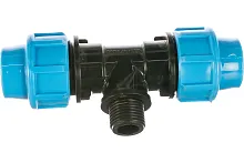 Тройник 20х1/2' Пх20 для труб ПНД | код 9430 | Джилекс