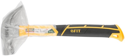 Молоток-гвоздодер, фиброглассовая усиленная ручка, Профи 30 мм, 570 гр. | код 44780 | FIT фото 3