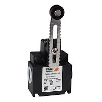 Выключатель концевой OptiLiS D4N-812G рычаг регулируемый с роликом пластиковым EN 50047 XCKT2145P16 | код 365322 | КЭАЗ