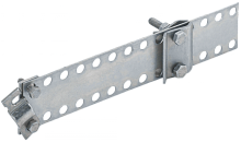 Дер. пр. кр. 5-10мм вод. труб. до 30мм оц. сталь HDZ IEK | код ZDP81-14-7-30 | IEK