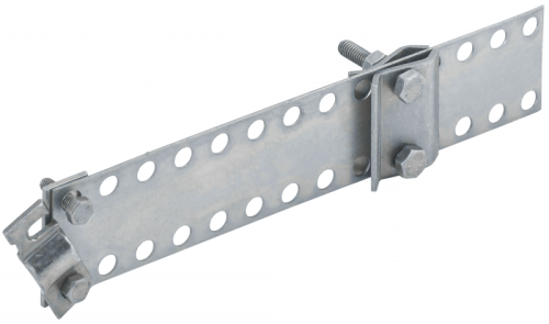 Дер. пр. кр. 5-10мм вод. труб. до 30мм оц. сталь HDZ IEK | код ZDP81-14-7-30 | IEK