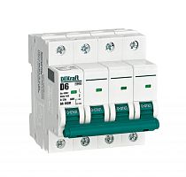 Авт. выкл. без теплозащиты 4P 6А х-ка D 6кА ВА-103M | код 12563DEK | DEKraft