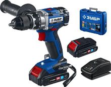 Дрель-шуруповерт Зубр DB-201-22 аккум. патрон:быстрозажимной (кейс в комплекте) | код 1650002 | ЗУБР