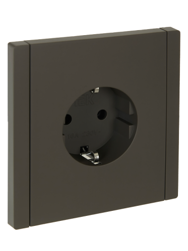 FORTE&PIANO Роз. с з/к без з/ш в/к 16А FP316 сер. IEK | код FP-R11-16-K03 | IEK