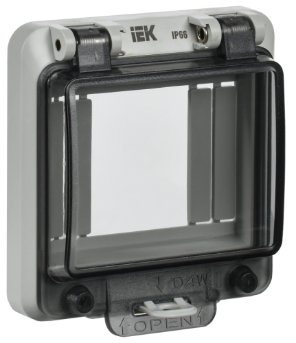 Крышка защитная для выреза в шкафу 4 модуля IP66 IEK | код YWP10-04-66 | IEK Крышка защитная для выреза в шкафу 4 модуля IP66 IEK | код YWP10-04-66 | IEK