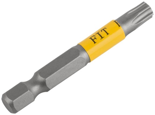 Биты кованые сталь S2 односторонние 50 мм Т30 Профи 2 шт блистер | код 57519 | FIT фото 6