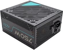 Блок питания Azza ATX 750W PSAZ-750G 80+ gold (20+4pin) APFC 120mm fan 6xSATA Cab Manag RTL | код 2007820 | AZZA