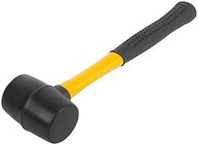 Киянка резиновая, фиберглассовая ручка 45 мм (230 гр) | код 45491 | FIT