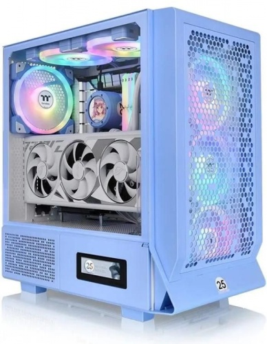 Корпус Thermaltake Ceres 330 TG ARGB Hydrangea голубой без БП ATX 7x120mm 2x140mm 2xUSB3.0 audio bott PSU | код 2012983 | THERMALTAKE Корпус Thermaltake Ceres 330 TG ARGB Hydrangea голубой без БП ATX 7x120mm 2x140mm 2xUSB3.0 audio bott PSU | код 2012983 | THERMALTAKE