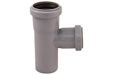 Тройник канализационный 87.5 град. 50 х 40 | код 205487 | Политэк