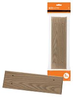 Накладка на бревно деревянная универсальная НБУ 1Пх4 280 мм, под покраску TDM | код SQ1821-0329 | TDM