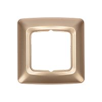 DEA Рамка 1-я горизонтальная Золотой Металлик KRANZ | код KR-78-0315 | KRANZ