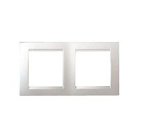 Рамка 2 поста 15, белый | код. 1500620-030 | Simon