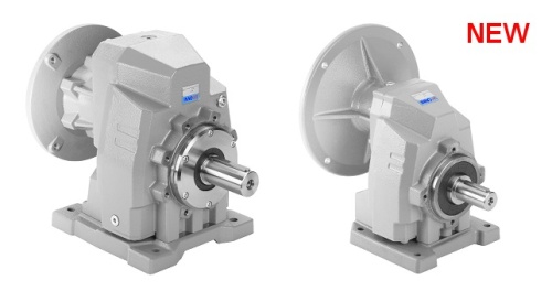 Цилиндрический редуктор 853C (i=43.03) вал вх./вых. 28/50 мм лапы | код B853C-N(1/43.03)PN4B3 | INNOVARI