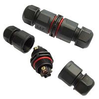 Разъём герметичный SZC-20-3Pin ip67, 3 контакта | код 106743 | SZC