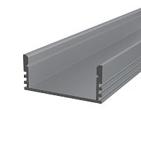 Профиль алюминиевый накладной БЕСТСЕЛЛЕР 28х12 мм 2 м (заказывать отдельно рассеиватель 146-251, заглушки 146-205-1 и 146-205-2) REXANT | код 146-205 | REXANT