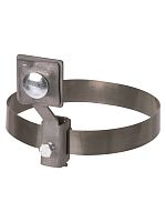 Держатель хомут ?10-100 мм нержавеющая сталь, с выносом для прута ?6-10 мм, стальной зажим TDM | код SQ2402-3180 | TDM