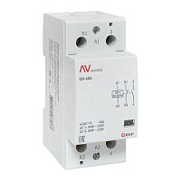 Контактор модульный КМ 40А 1NC+1NO 230VAC (2 мод.) AVERES EKF | код km-av-2-40-11-230V | EKF